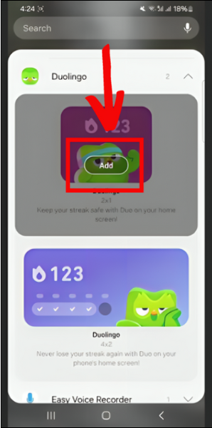 Add It to Your Home Screen on android