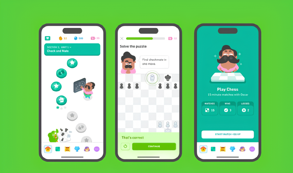 Find and Play Chess on Duolingo